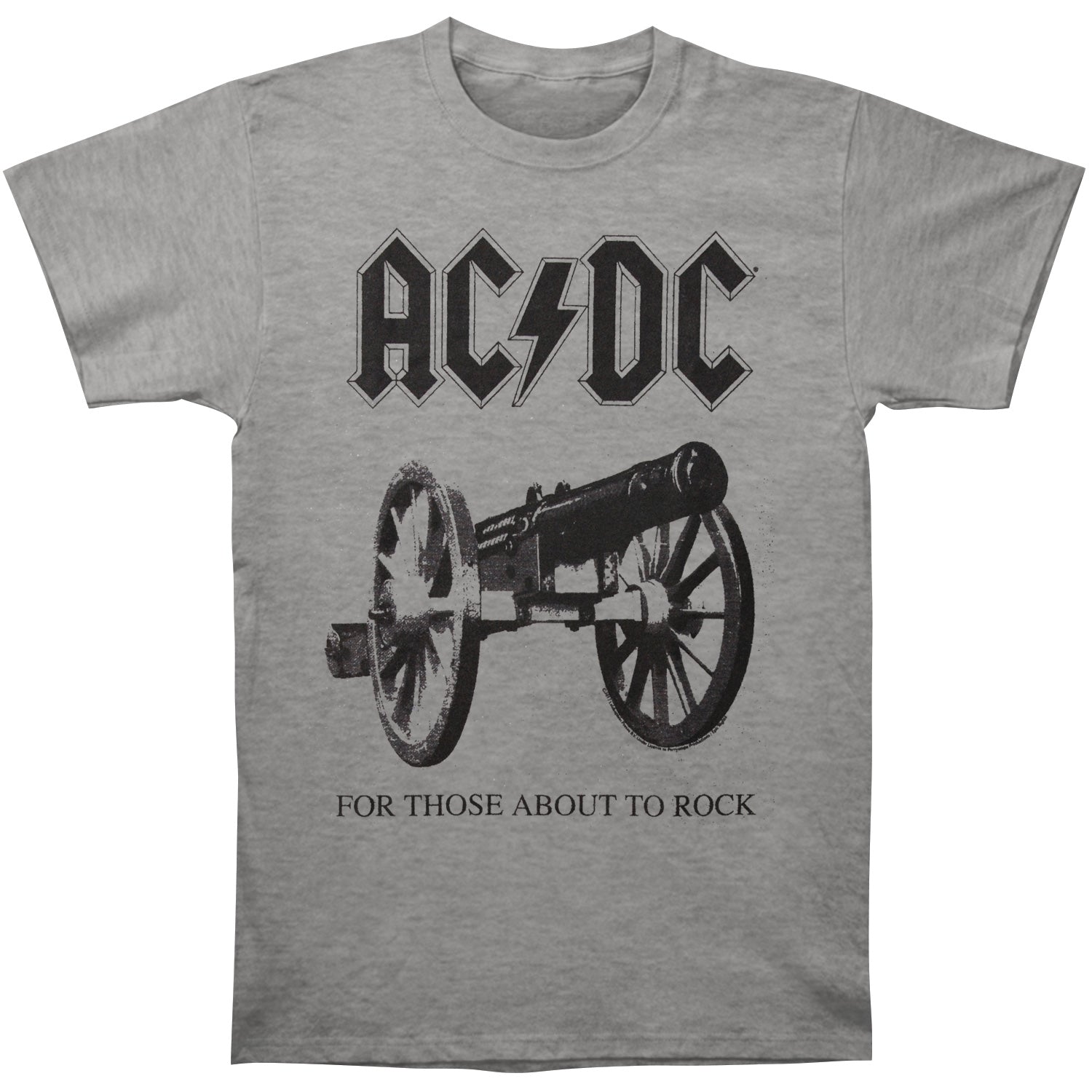 AC/DC For Those Slim Fit T-shirt Front