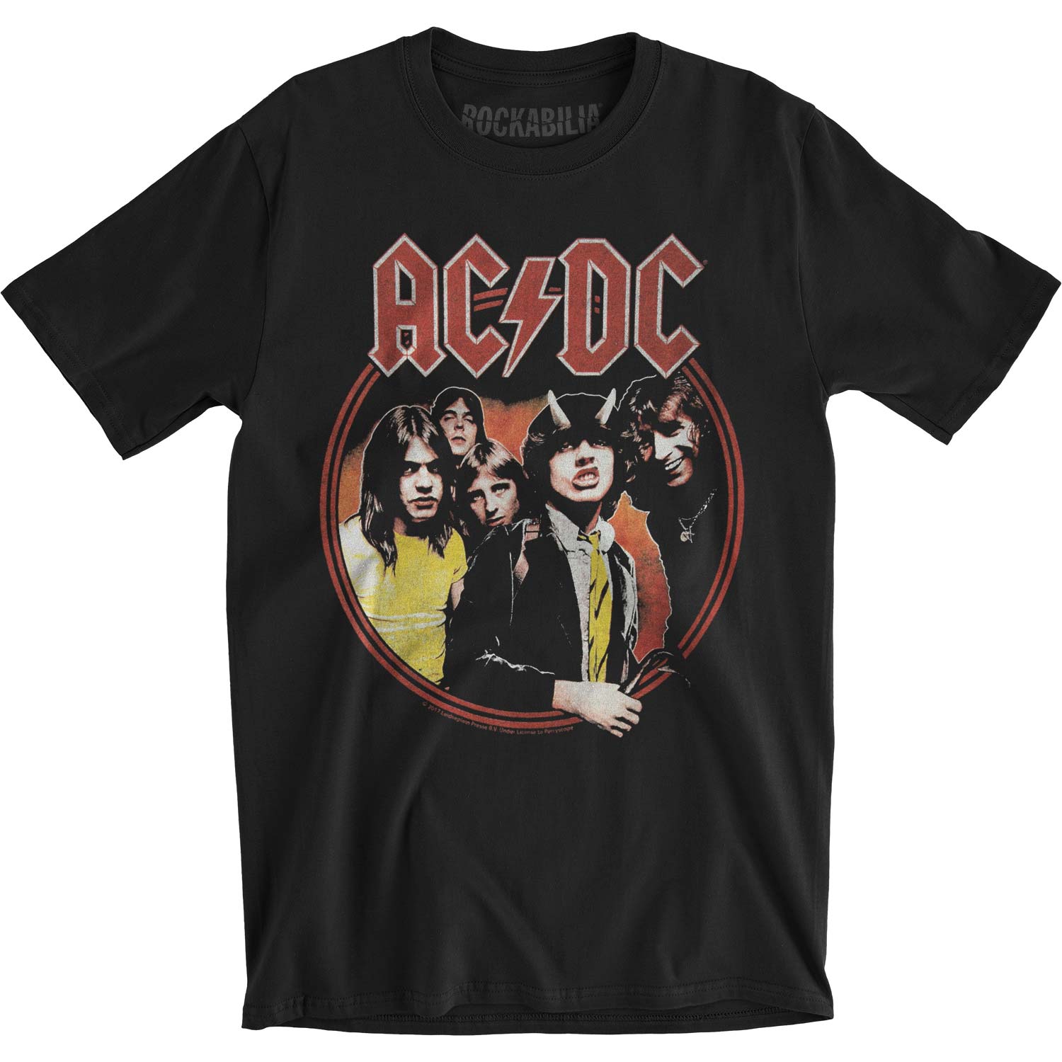 AC/DC Highway To Hell Slim Fit T-shirt Front