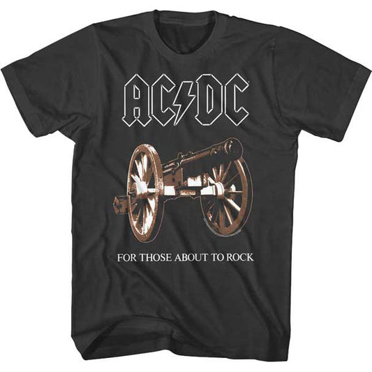 AC/DC About To Rock Slim Fit T-shirt Front