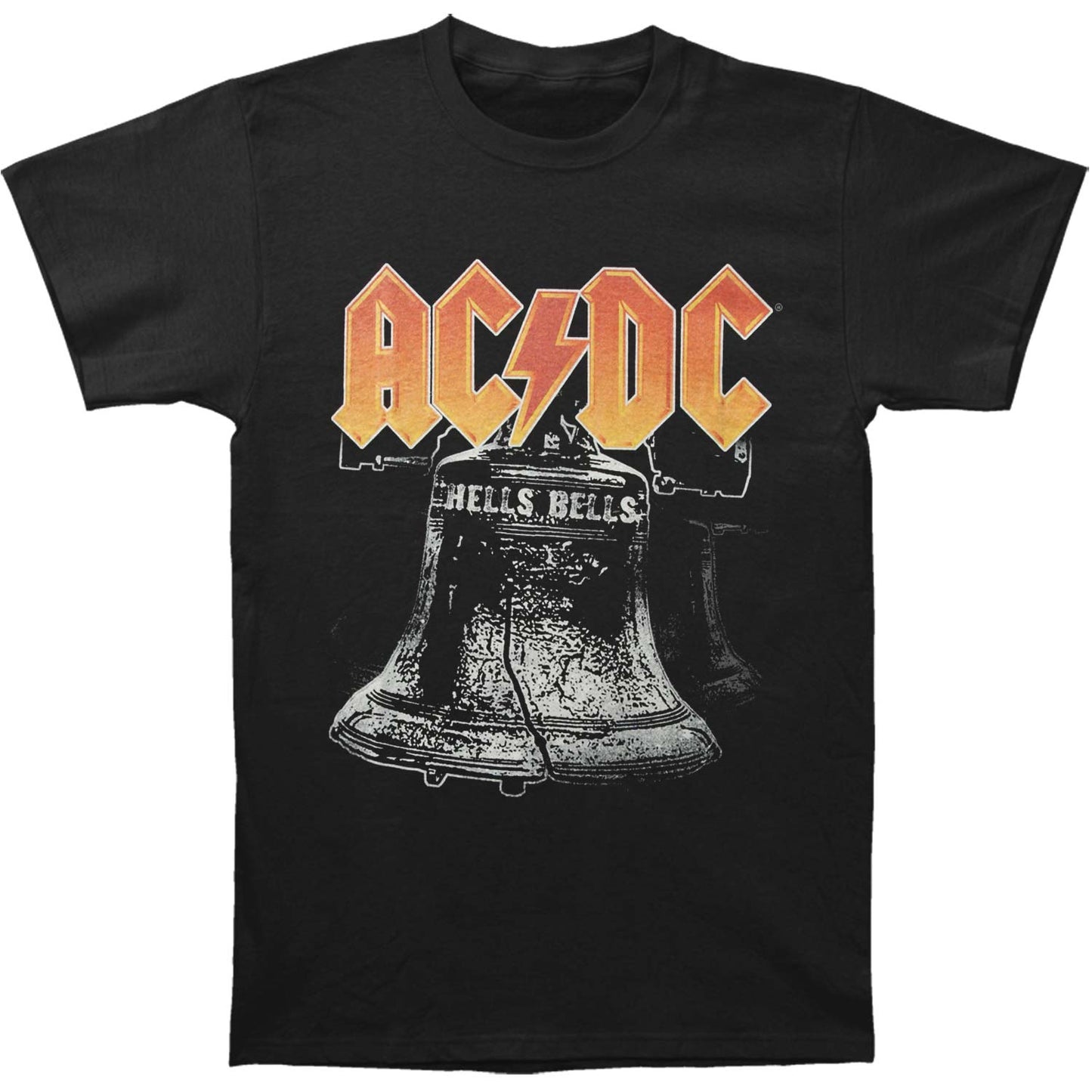 AC/DC Cracked Bell Slim Fit T-shirt Front