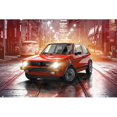 Volkswagen Golf GTI Domestic Poster