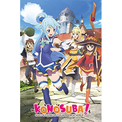 Konosuba Group Domestic Poster