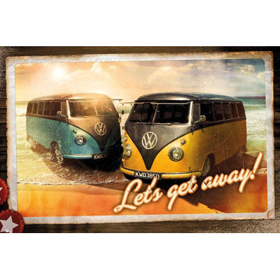Volkswagen Lets Get Away Domestic Poster