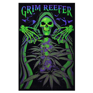Novelty Grim Reefer Blacklight