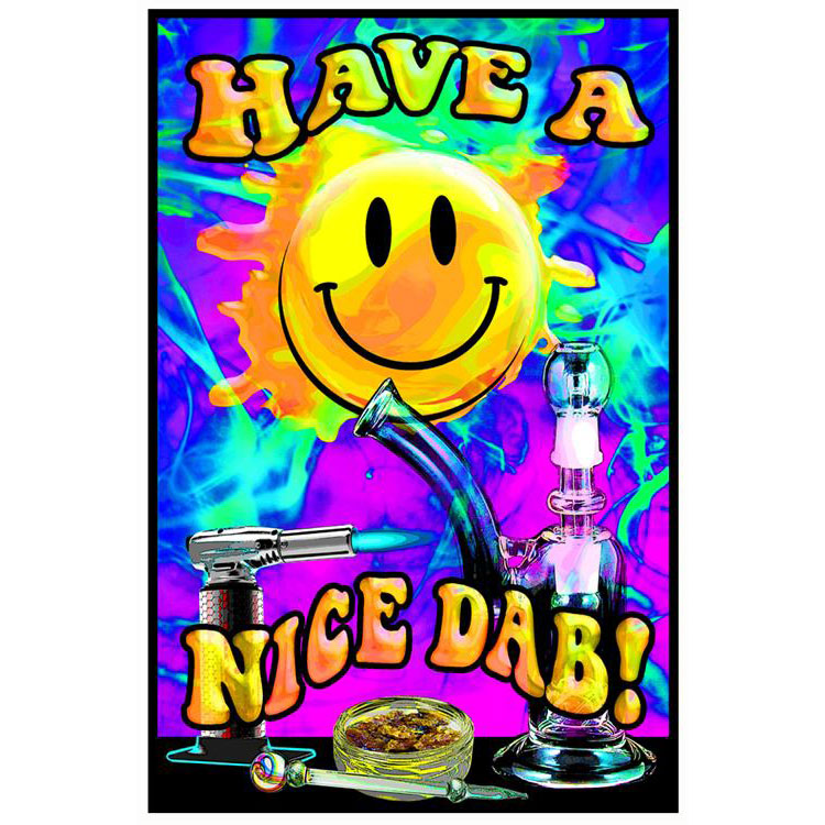 Novelty Nice Dab Blacklight