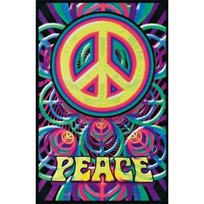 Novelty Peace Blacklight