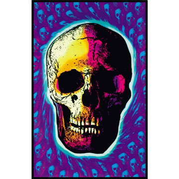 Fantasy Skull Trip Blacklight
