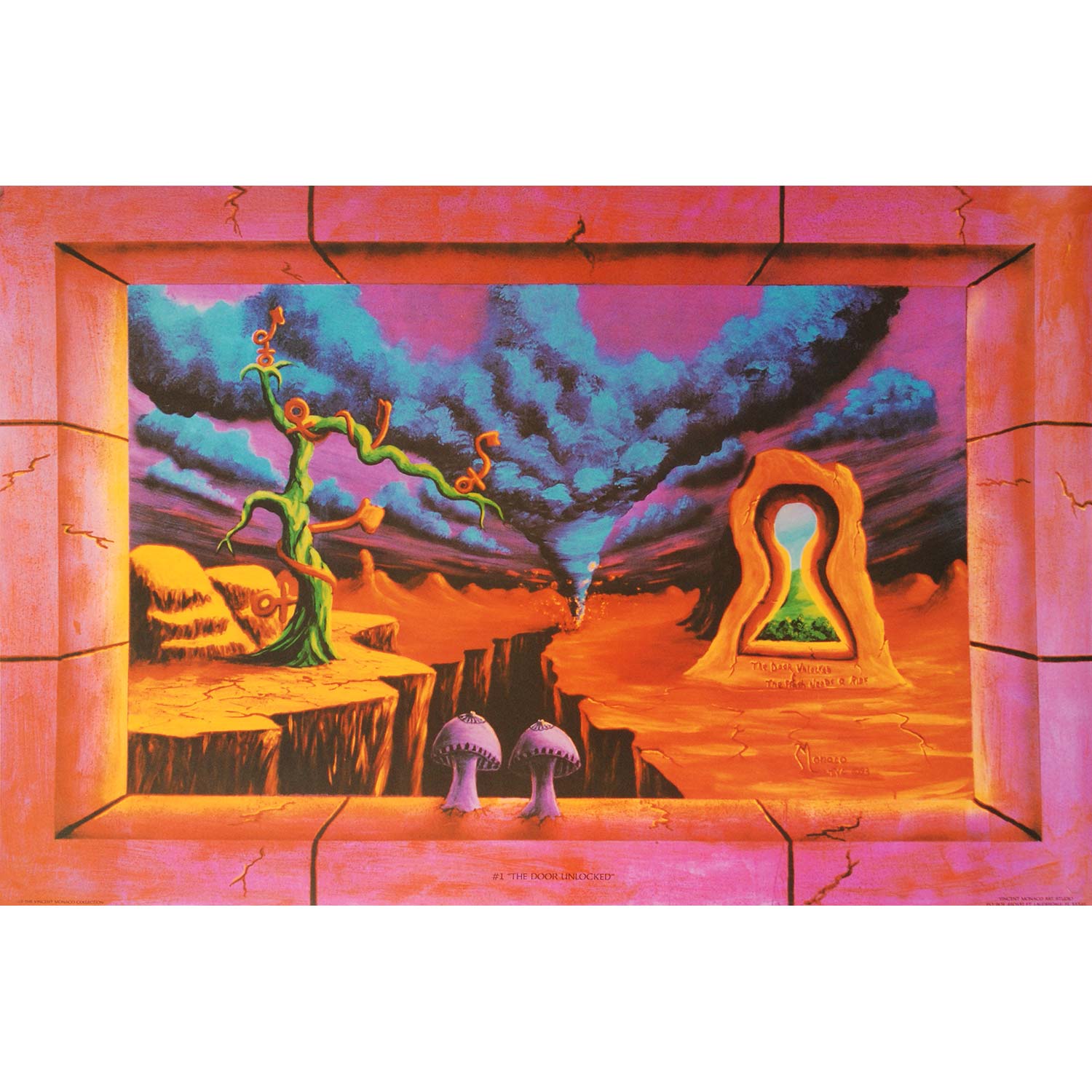 Fantasy The Door Unlocked Blacklight