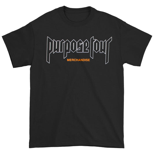 Justin Bieber Purpose World Tour Seattle - Stockholm T-shirt Front