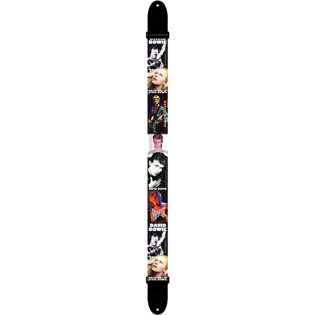 David Bowie Albums Guitar Strap