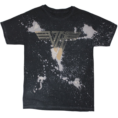 Classic Logo Bleach Dye Mens T T-shirt