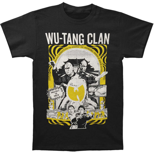 Wu Tang Clan Deadly Needle Mens Soft Washed T Slim Fit T-shirt Front