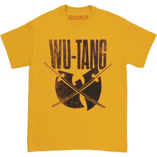 Wu Tang Clan Swords Logo Mens Regular T T-shirt Front