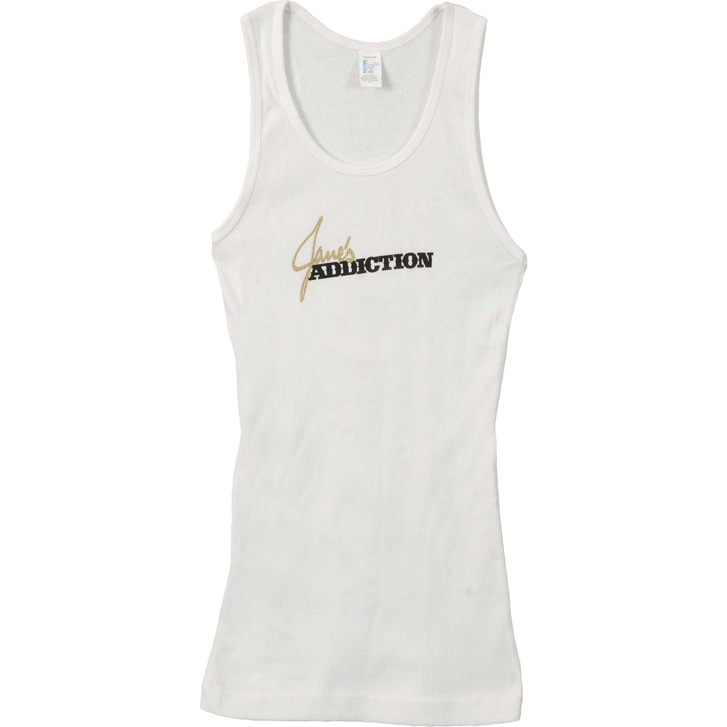 Classic Logo White Junior Tank Top Womens Tank