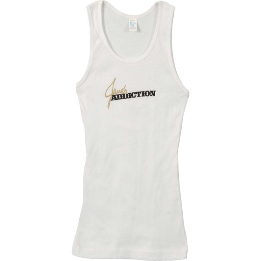 Classic Logo White Junior Tank Top Womens Tank