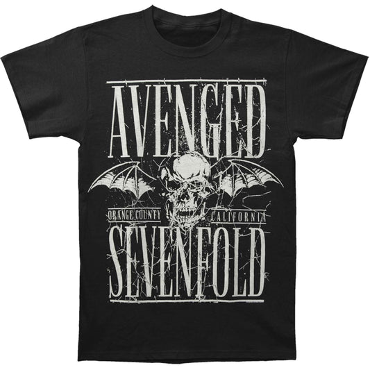 Avenged Sevenfold AVS Bullet Proof Mens Regular T T-shirt Front