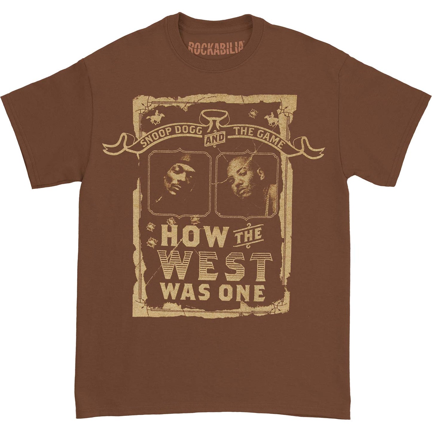 Snoop Dogg Wanted T-shirt Front