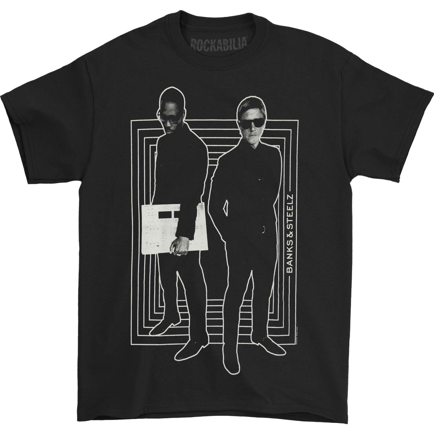 Banks & Steelz P Sound Board Box Photo Mens T T-shirt Front