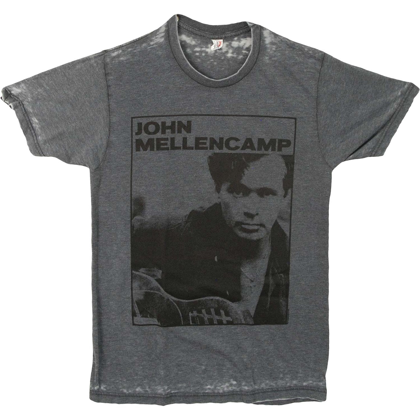 John Mellencamp Photo Burnout Mens T Vintage T-shirt Front