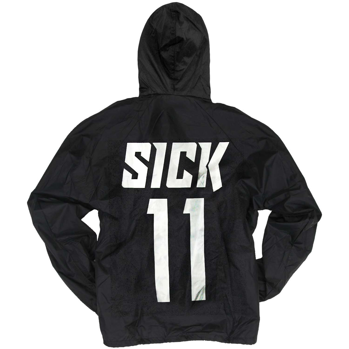 Stay Sick Clothing Sick Windbreaker Back