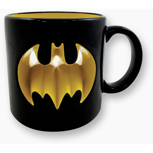 Batman Symbol Punch Through Coffee Mug Front