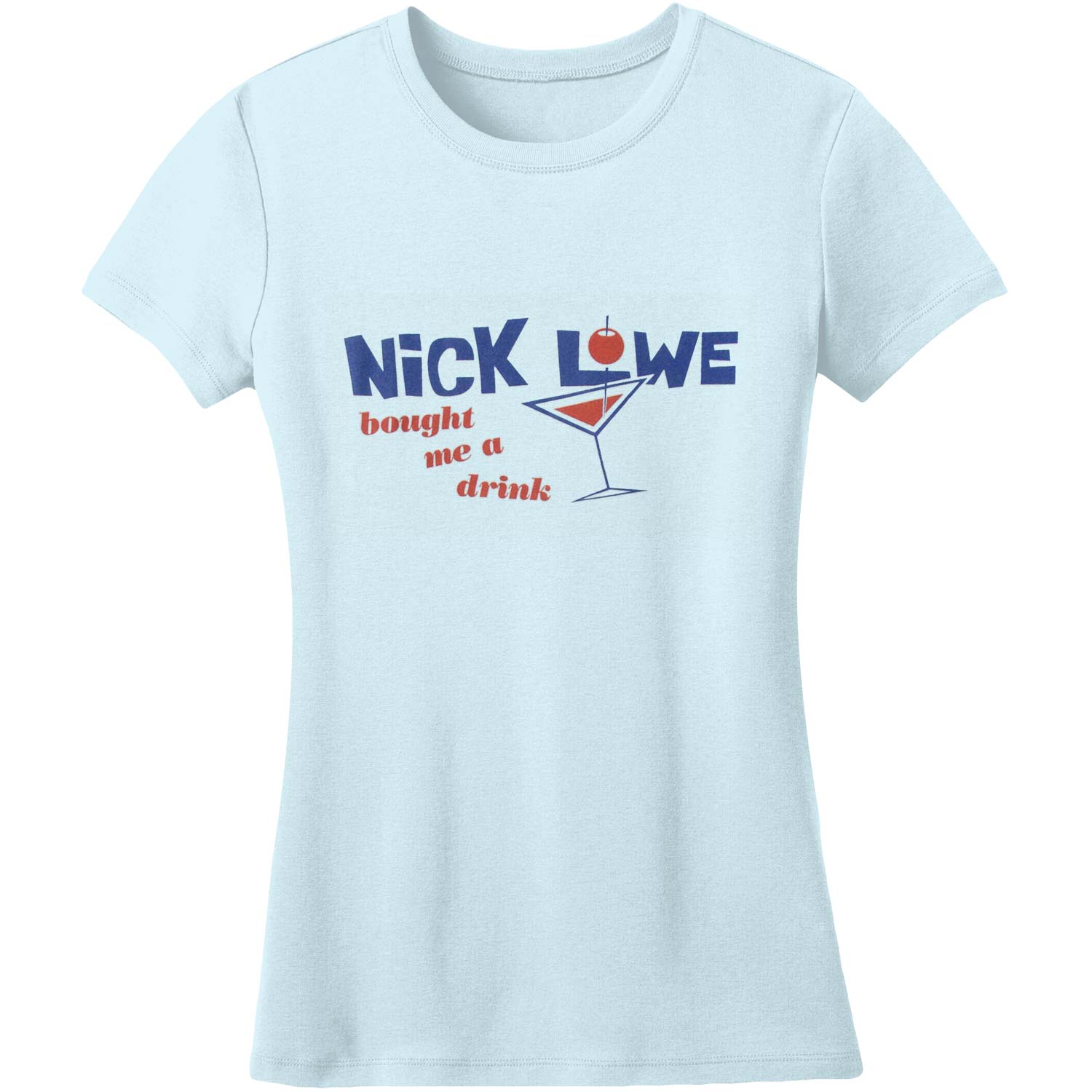 Nick Lowe Nick Lowe - Bought Me A Drink (Ladies) Junior Top