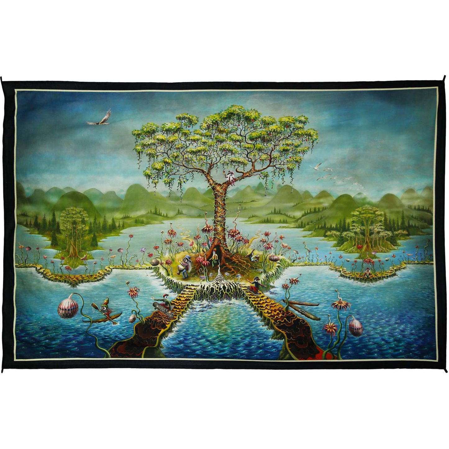 Mike Dubois Eyeland Tapestry
