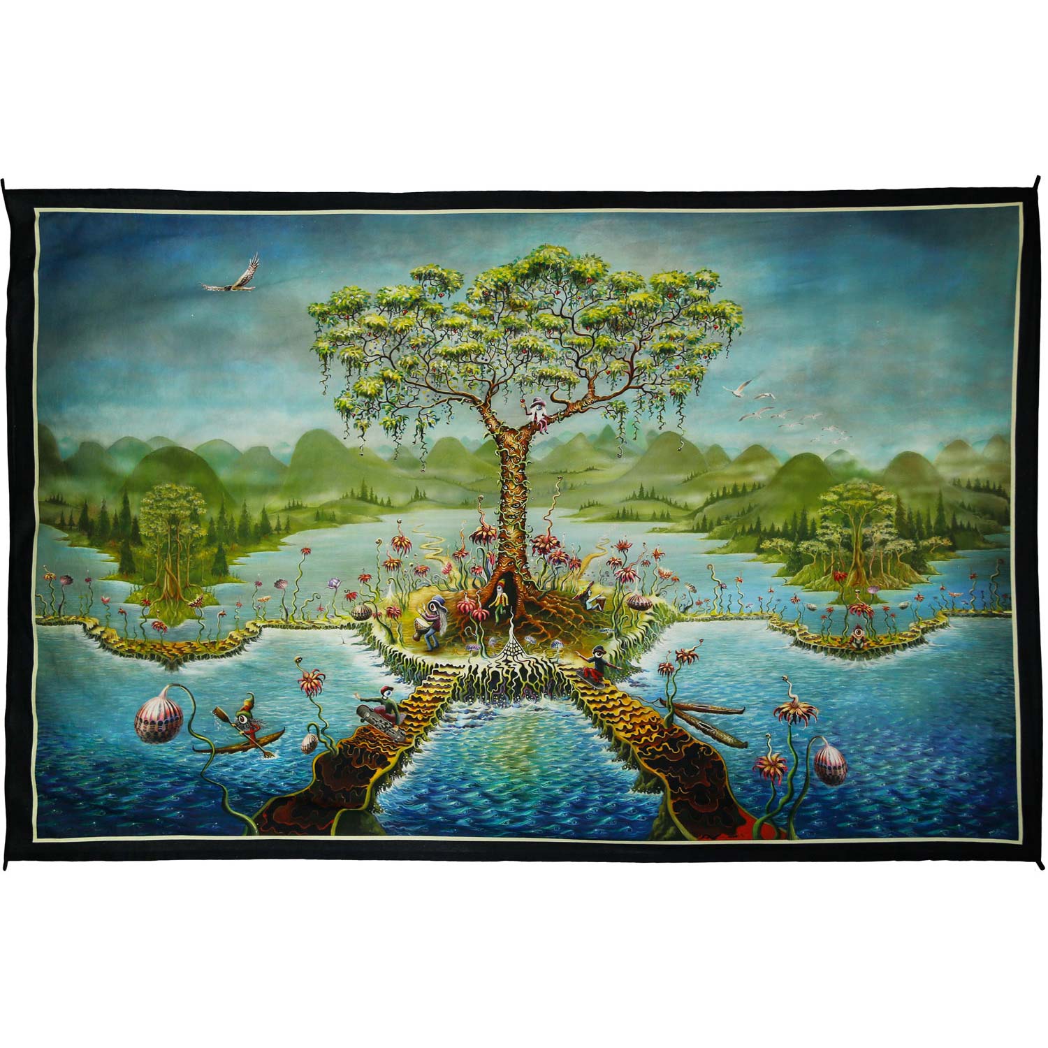 Mike Dubois Eyeland Tapestry