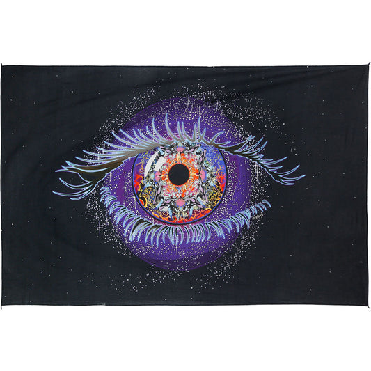 Mike Dubois Cosmic Eye Tapestry