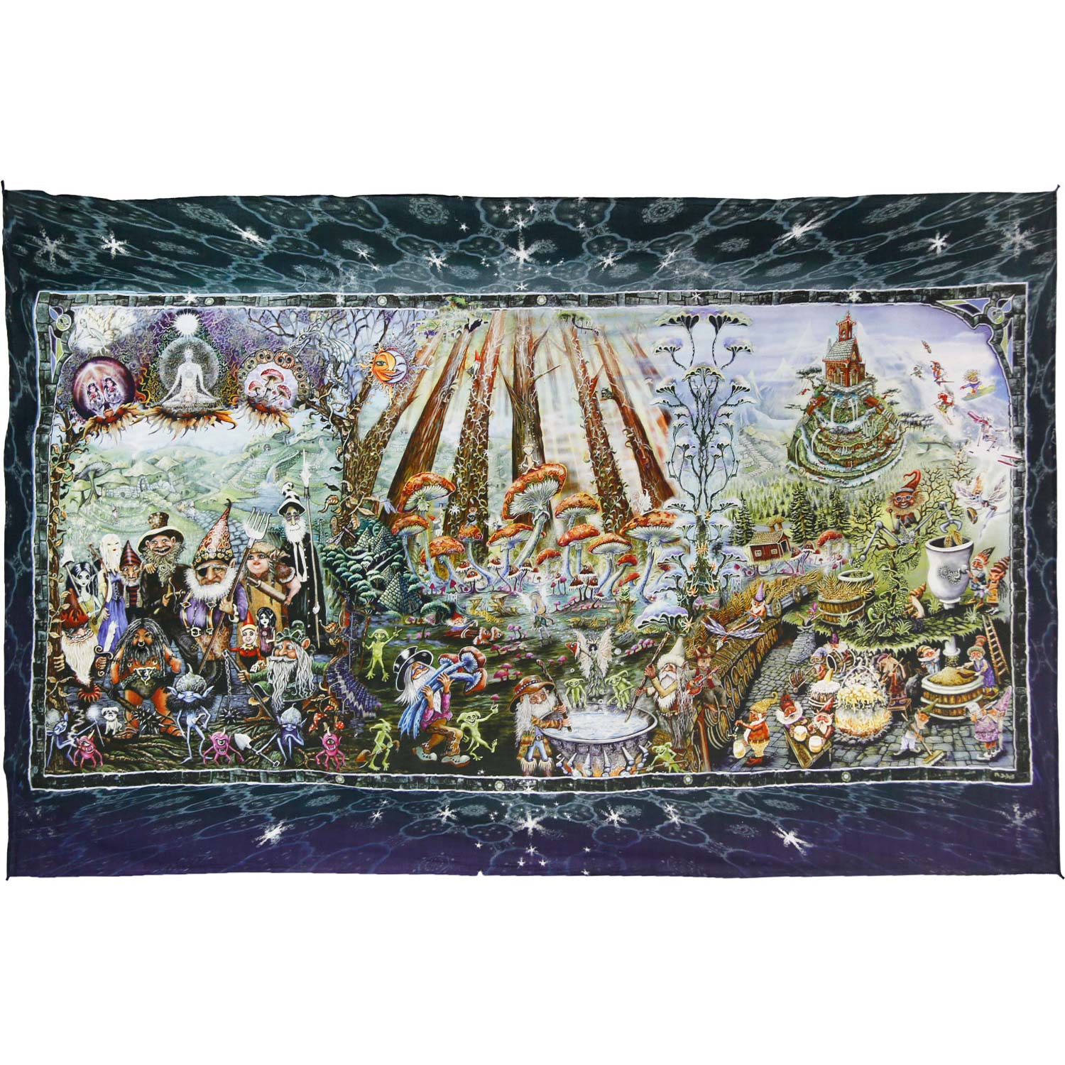 Mike Dubois Forest Friends Tapestry