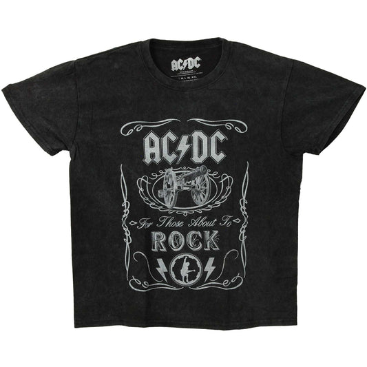 AC/DC Cannon Swig Vintage Vintage T-shirt Front