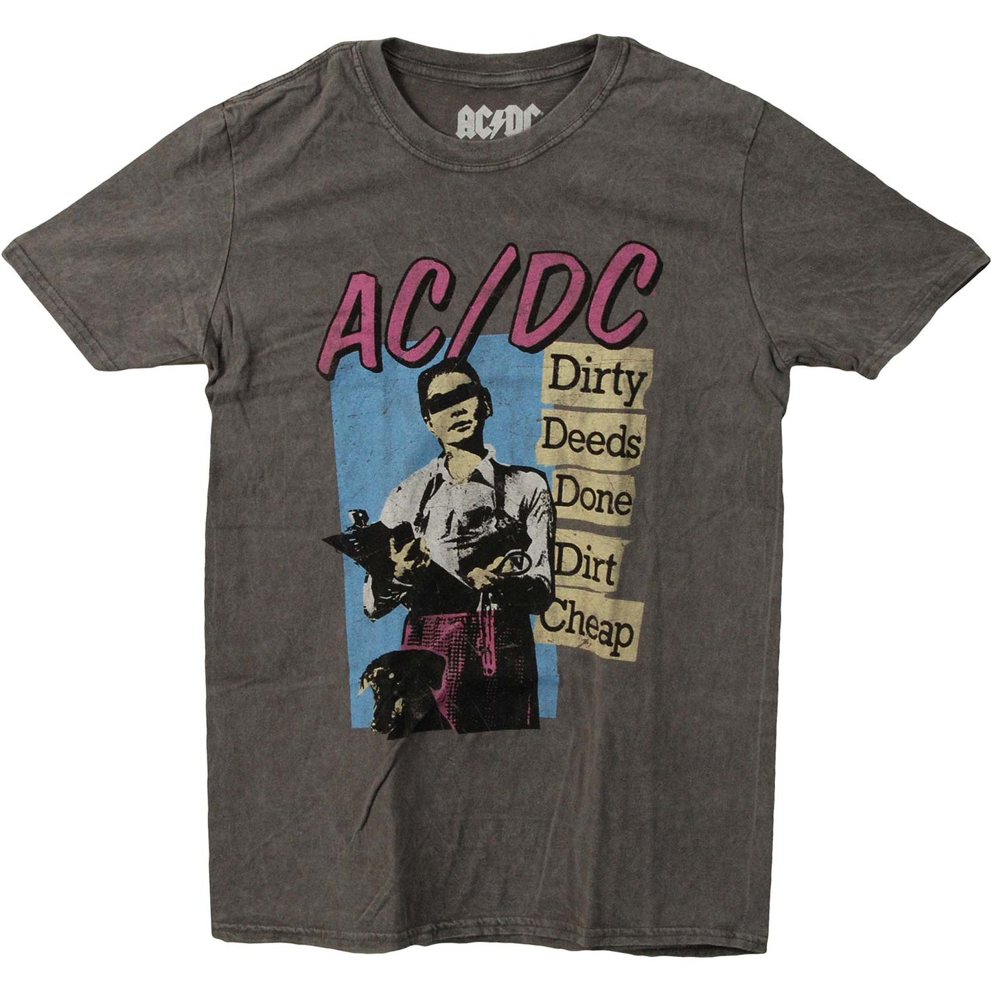 AC/DC Dirty Deeds Vintage T-shirt Front