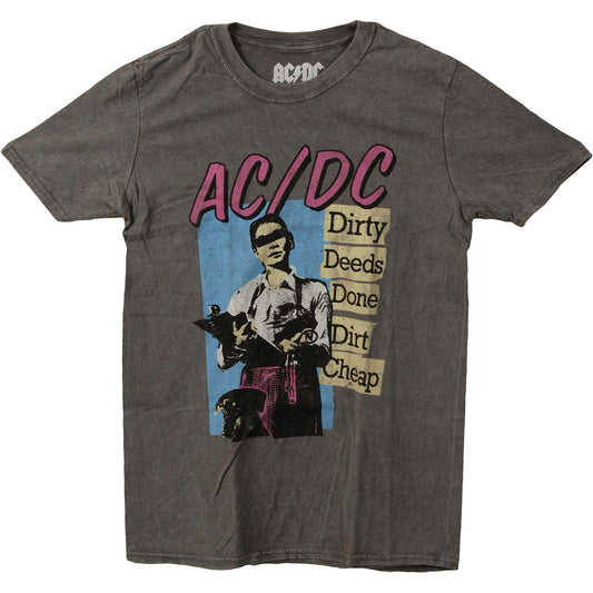 AC/DC Dirty Deeds Vintage T-shirt Front