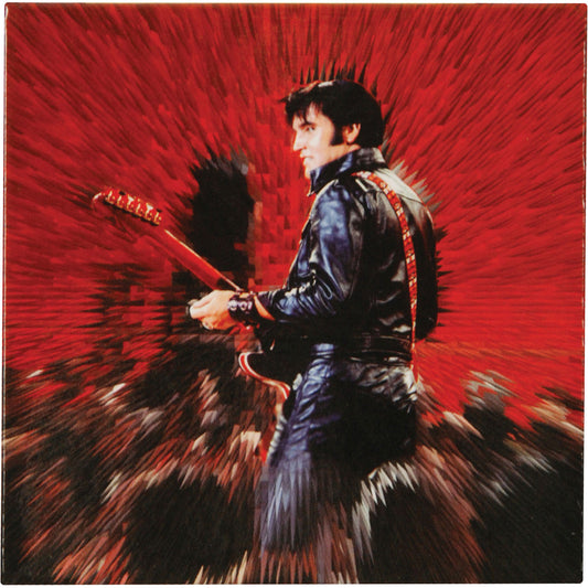 Elvis Presley Shine Magnet Front