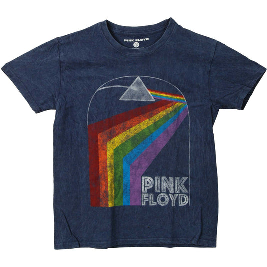Pink Floyd Prism Arch (Snow Wash) Vintage T-shirt Front
