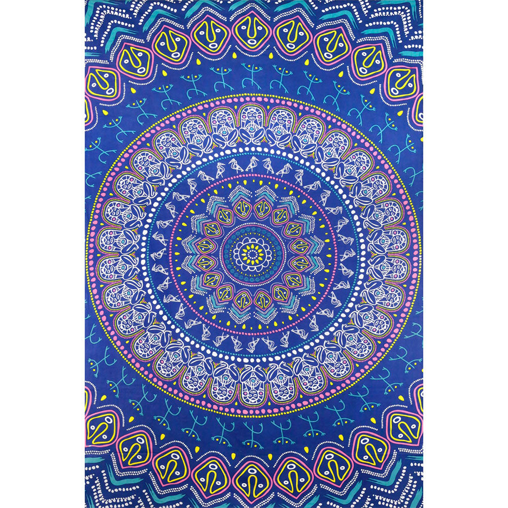 Novelty Taino Mandala Tapestry