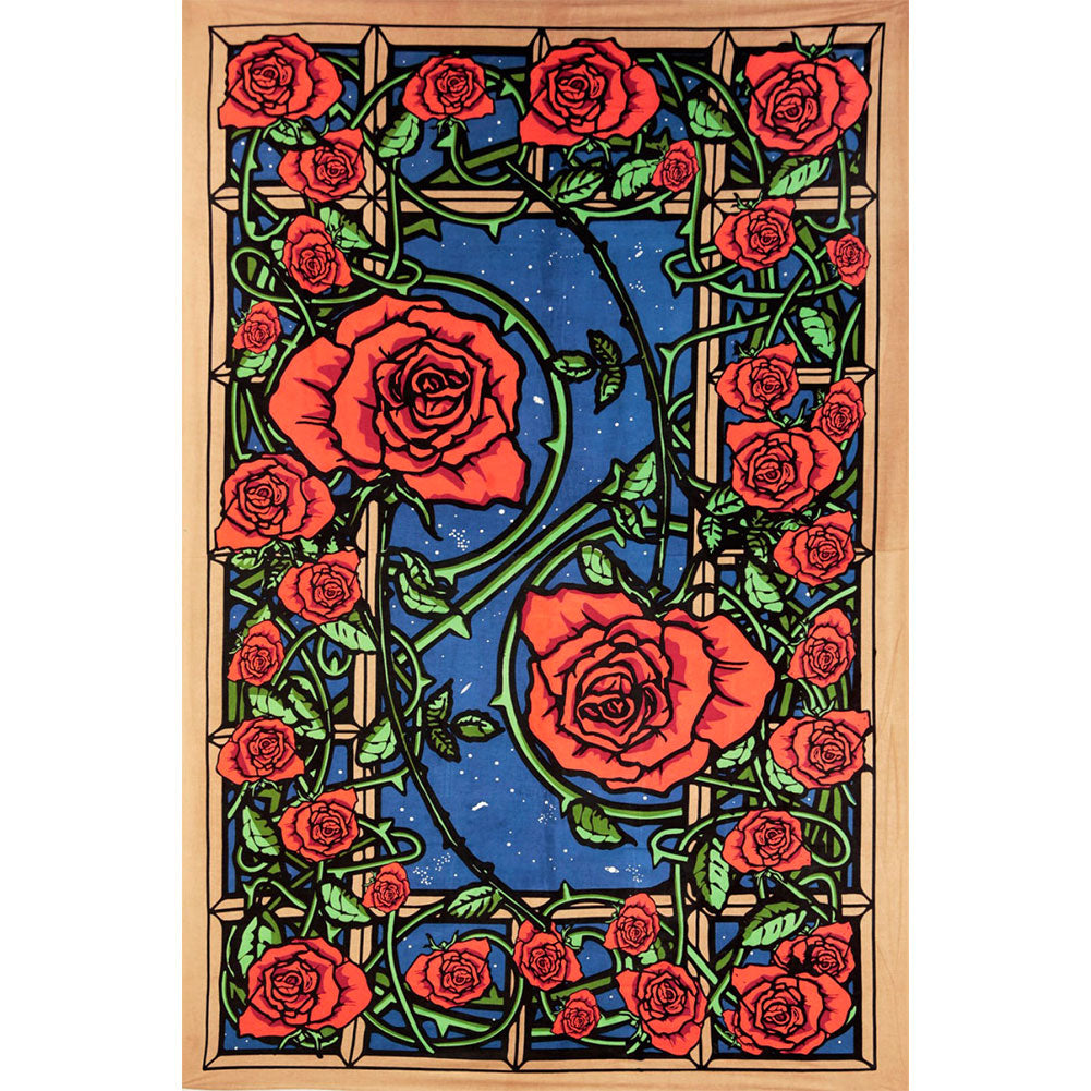 Novelty Rose Window Tapestry