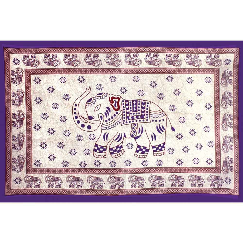 Novelty Indian Elephant Tapestry