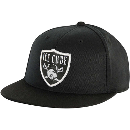 Ice Cube Raider Snapback Hat Baseball Cap Front
