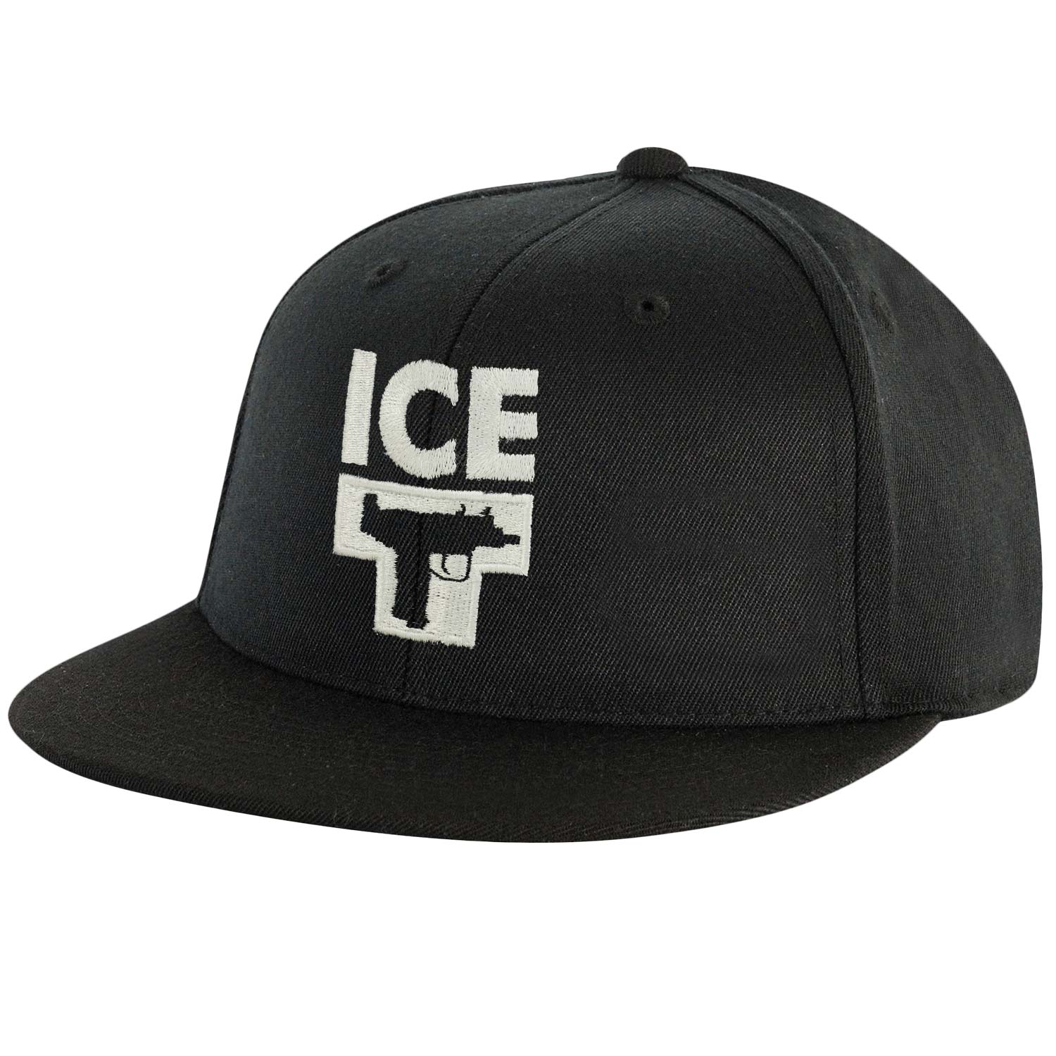 Ice T Uzi Snapback Hat Baseball Cap Front
