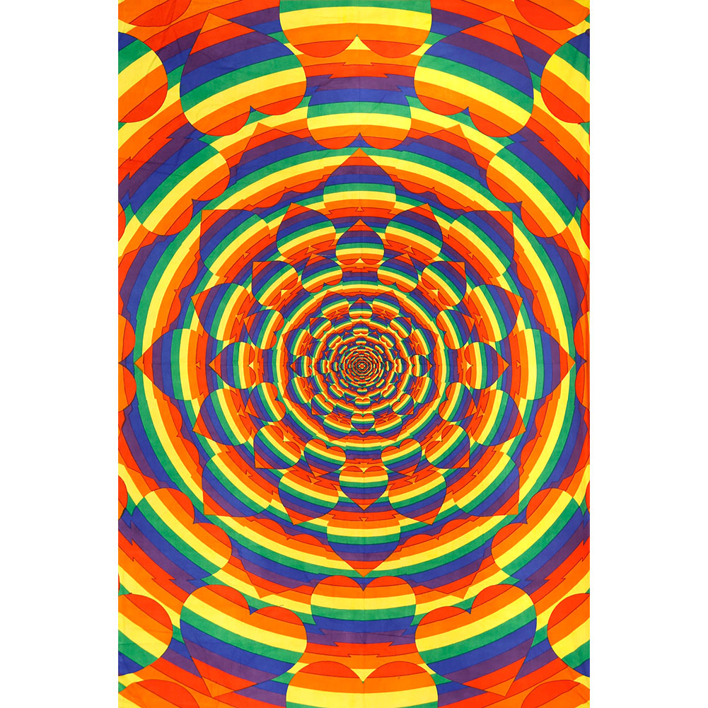 Novelty Equality Heart Tapestry