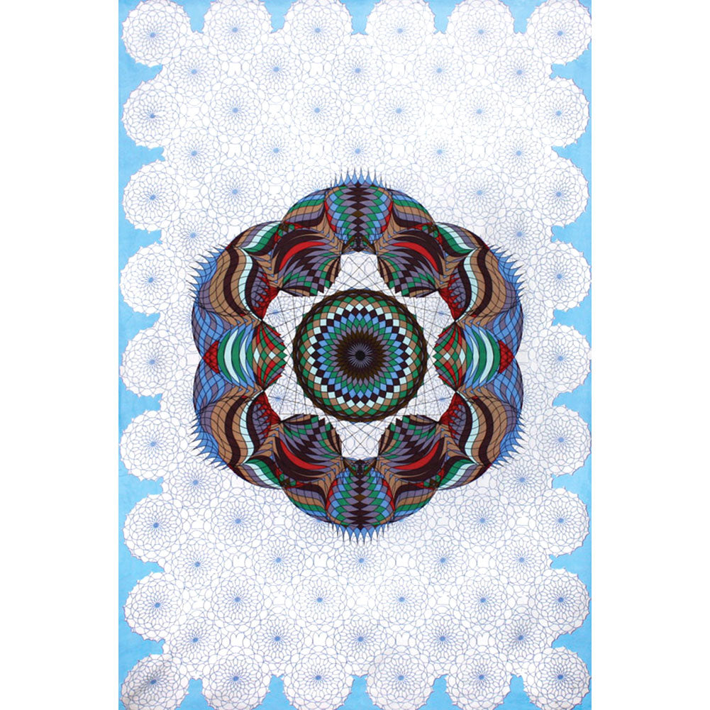 Novelty Love Lotus Tapestry