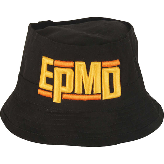 EPMD Logo Black Bucket Cap Front