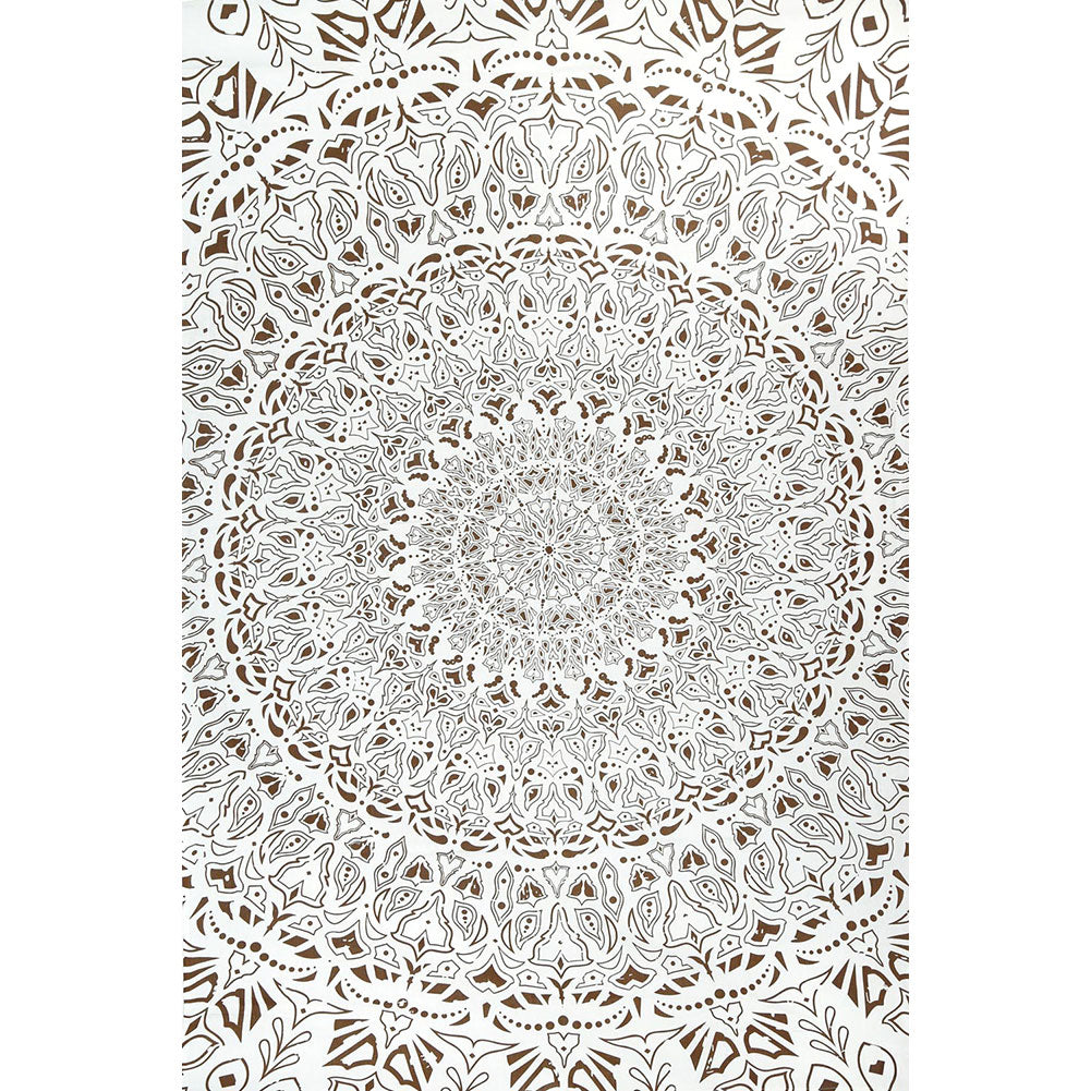 Novelty Tropical Mandala Tapestry