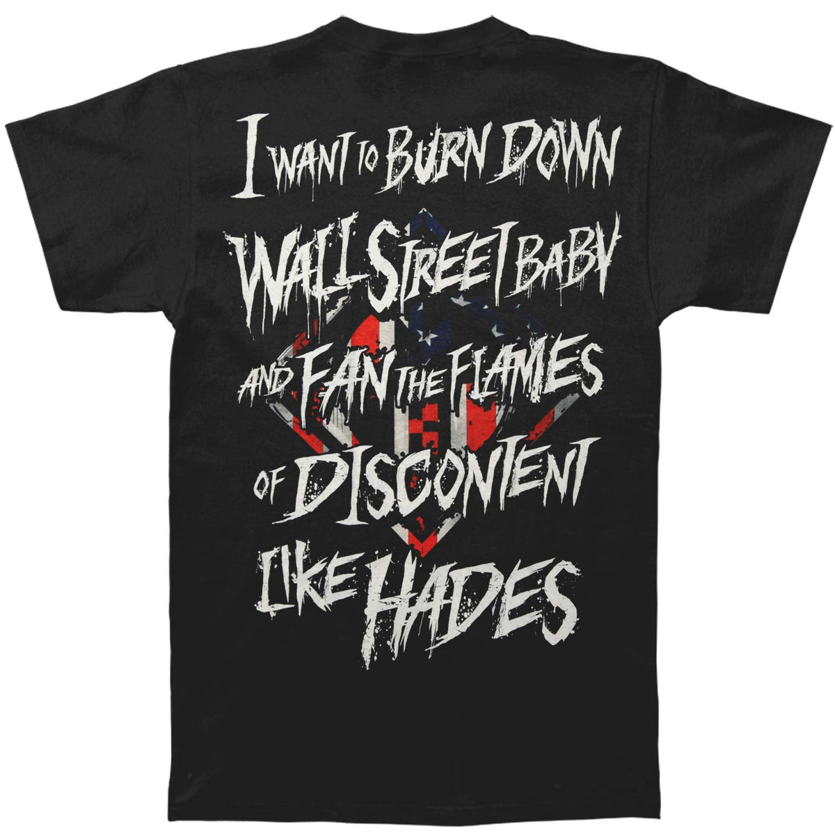 Machine Head In Comes The Flood T-shirt Back