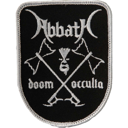 Abbath Occulta Rounded Patch Embroidered Patch Front