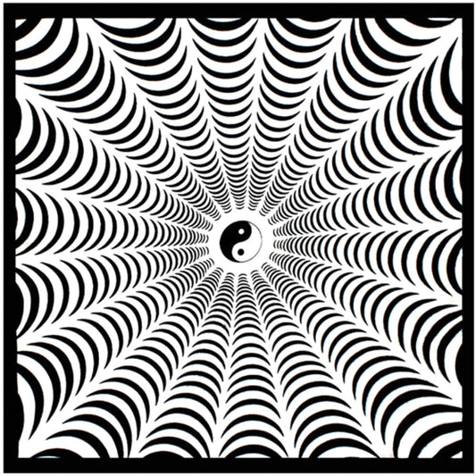 Yin Yang Web Bandana