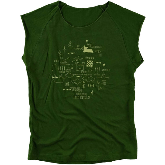 Universe Rewinding Cap Sleeve Junior Top