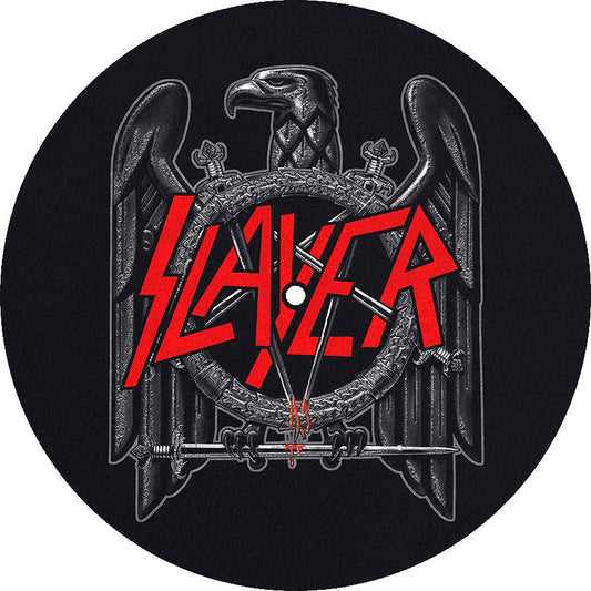 Slayer Eagle/Scratched Logo Slipmat Front