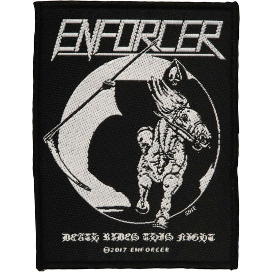Enforcer Death Rides Woven Patch